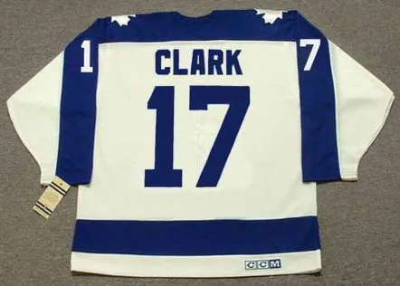 WENDEL CLARK Toronto Maple Leafs 1992 Home CCM Throwback NHL Hockey Jersey 