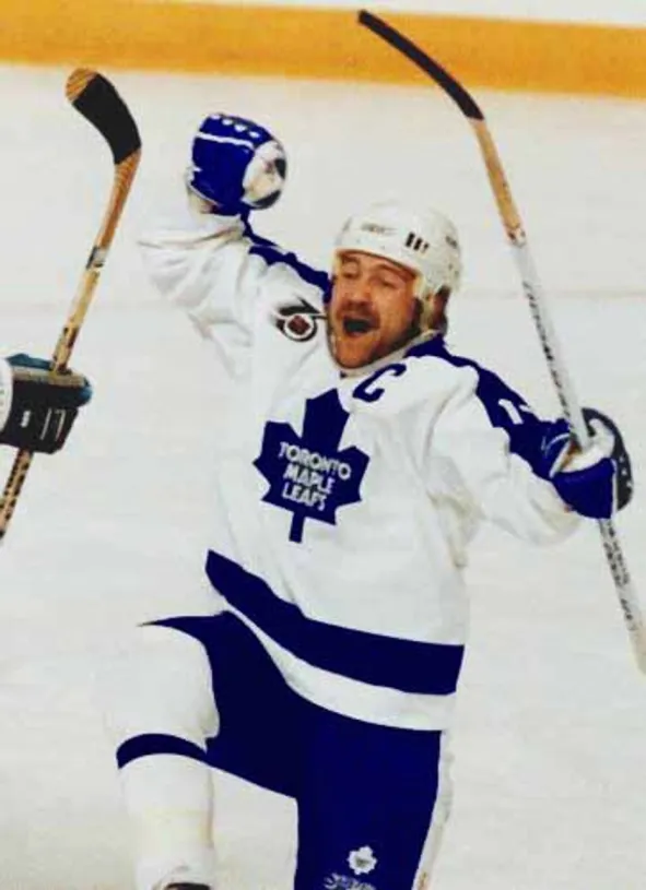 WENDEL CLARK Toronto Maple Leafs 1992 Home CCM Throwback NHL Hockey Jersey 