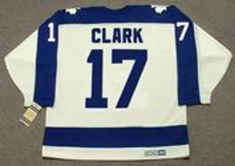 WENDEL CLARK Toronto Maple Leafs 1992 Home CCM Throwback NHL Hockey Jersey 