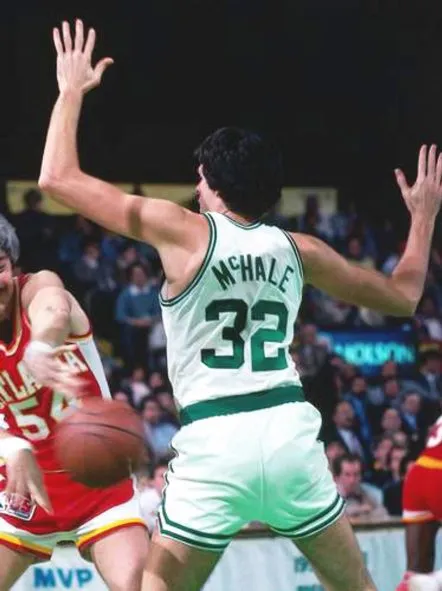 KEVIN McHALE Boston Celtics 1984 Throwback NBA Basketball Jersey 