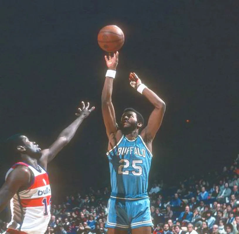 BILLY KNIGHT Buffalo Braves 1977 NBA Throwback Basketball Jersey 