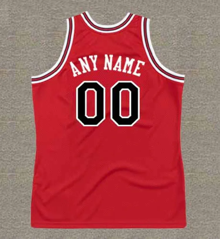 CHICAGO BULLS 1980 Throwback NBA Jersey Customized “Any Name & Number(s)” 