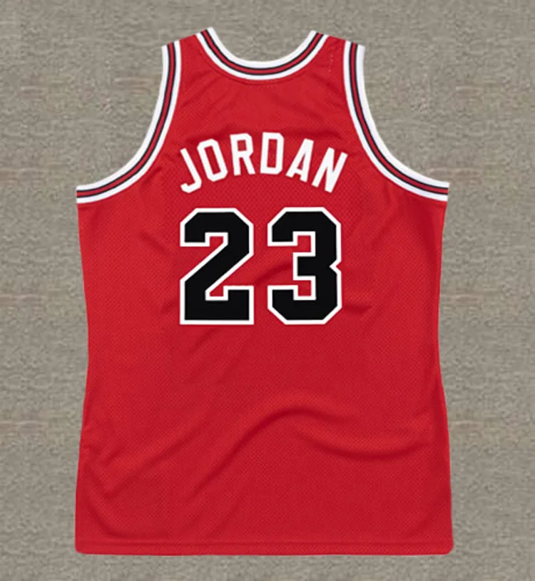 MICHAEL JORDAN Chicago Bulls 1984 Throwback NBA Basketball Jersey 