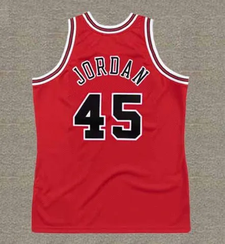 MICHAEL JORDAN Chicago Bulls 1995 Throwback NBA Basketball Jersey 