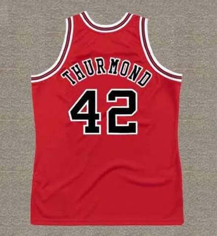 NATE THURMOND Chicago Bulls 1975 Throwback NBA Basketball Jersey 