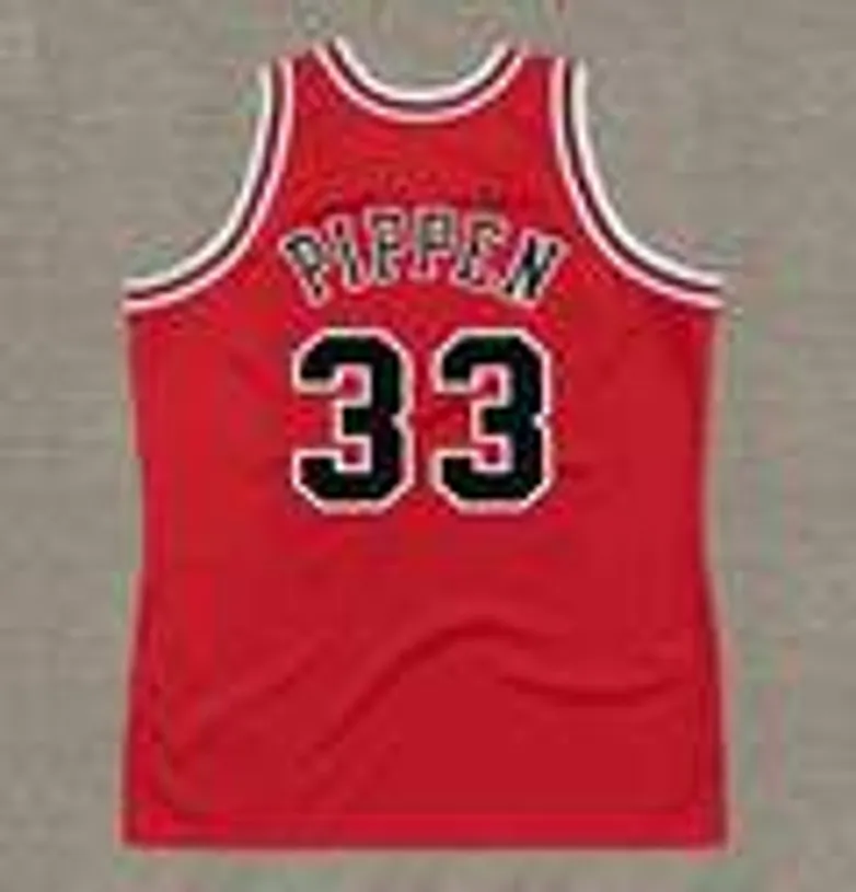 SCOTTIE PIPPEN Chicago Bulls 1997 Throwback NBA Basketball Jersey 
