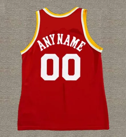 HOUSTON ROCKETS 1990’s Throwback NBA Jersey Customized “Any Name & Number(s)” 