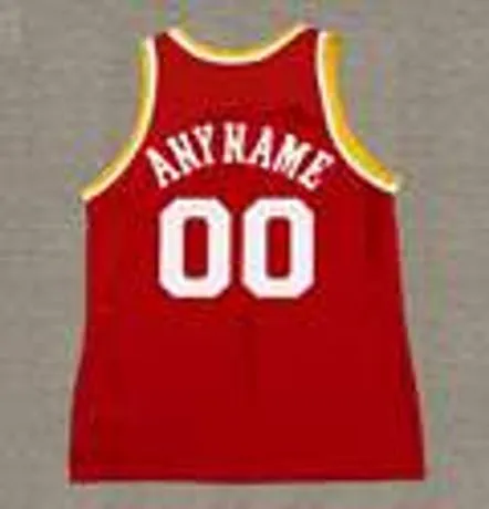 HOUSTON ROCKETS 1990’s Throwback NBA Jersey Customized “Any Name & Number(s)” 