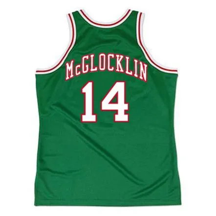 JON McGLOCKLIN Milwaukee Bucks 1973 NBA Throwback Basketball Jersey 