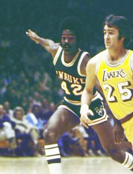 LUCIUS ALLEN Milwaukee Bucks 1973 NBA Throwback Basketball Jersey 