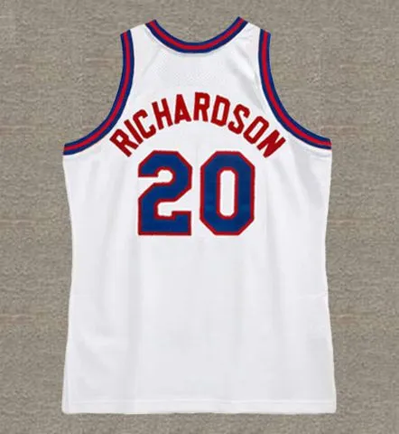 MICHEAL RAY RICHARDSON New Jersey Nets 1983 Throwback NBA Basketball Jersey 