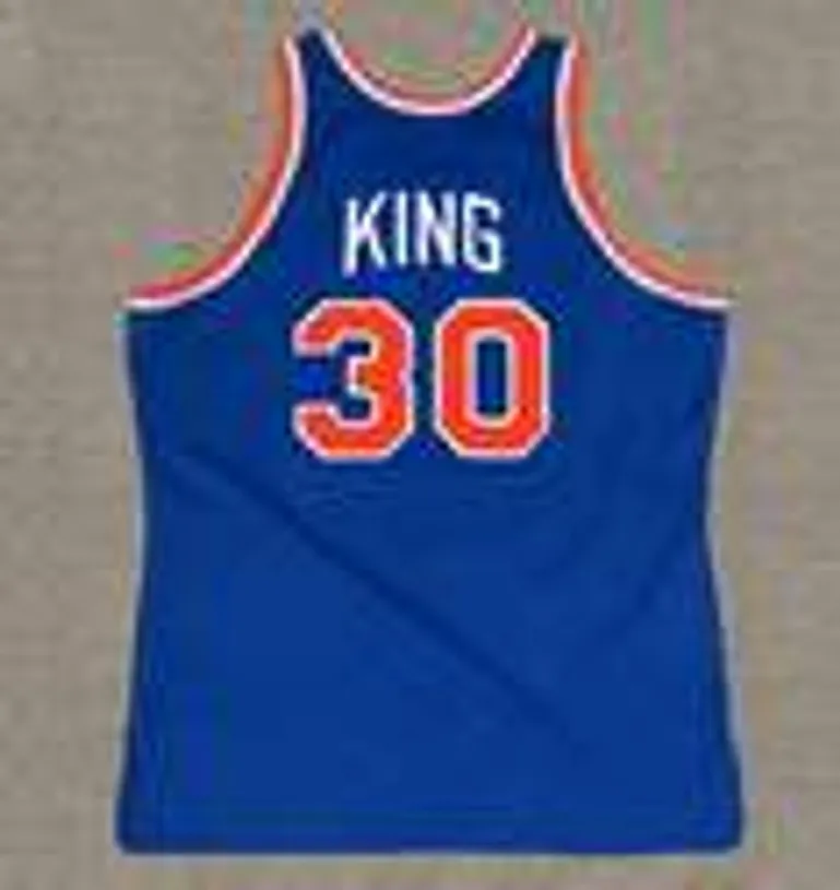 BERNARD KING New York Knicks 1983 Throwback NBA Basketball Jersey 