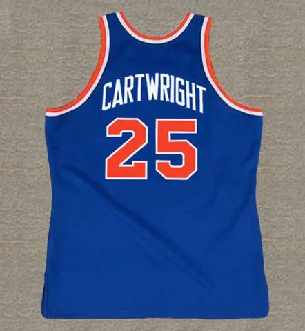 BILL CARTWRIGHT New York Knicks 1983 Throwback NBA Basketball Jersey 