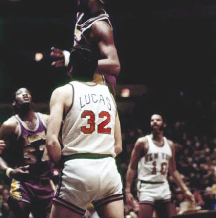 JERRY LUCAS New York Knicks 1973 Home Throwback NBA Basketball Jersey 