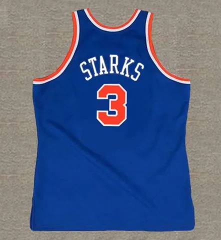 JOHN STARKS New York Knicks 1992 Throwback NBA Basketball Jersey 