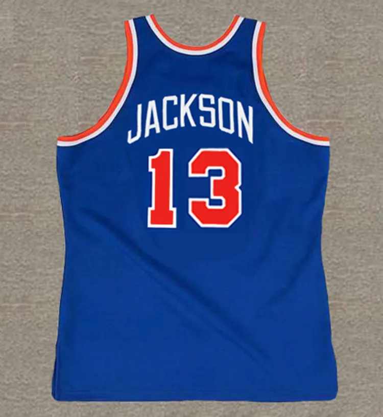 MARK JACKSON New York Knicks 1988 Throwback NBA Basketball Jersey 