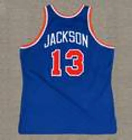 MARK JACKSON New York Knicks 1988 Throwback NBA Basketball Jersey 