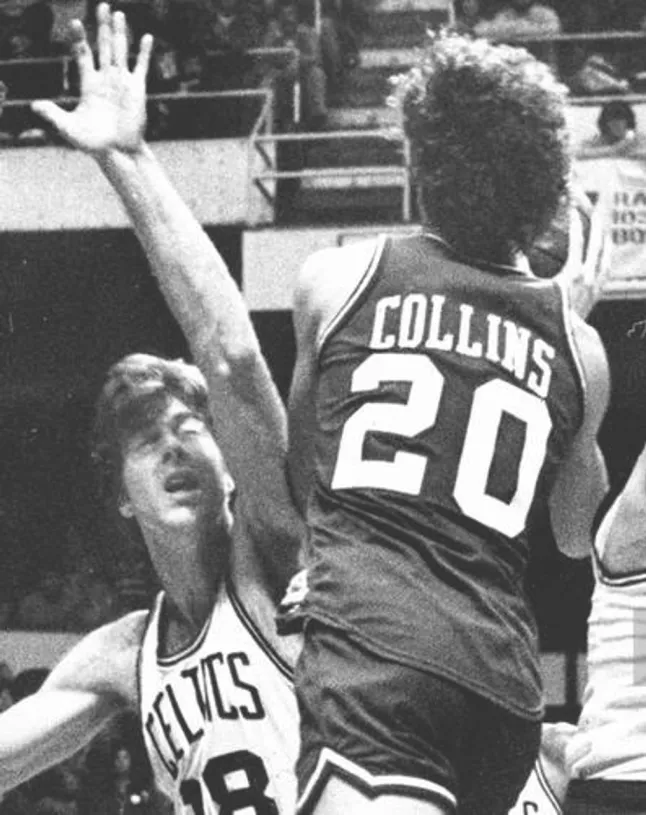 DOUG COLLINS Philadelphia 76ers 1980 Throwback NBA Basketball Jersey 