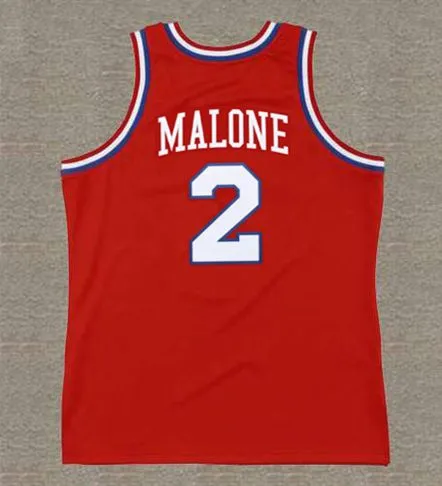 MOSES MALONE Philadelphia 76ers 1983 Throwback NBA Basketball Jersey 