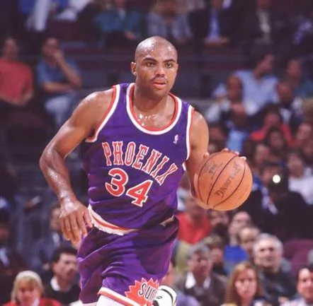 CHARLES BARKLEY Phoenix Suns 1992 Away Throwback NBA Basketball Jersey 