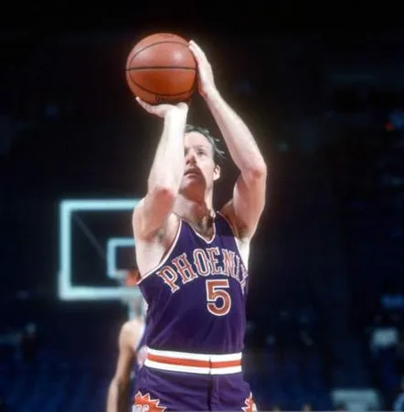 DICK VAN ARSDALE Phoenix Suns 1976 Away Throwback NBA Basketball Jersey 