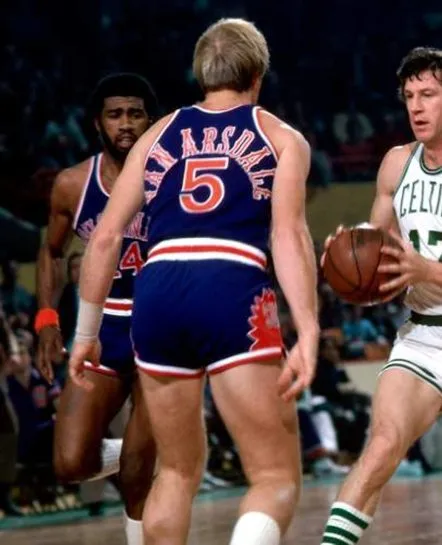 DICK VAN ARSDALE Phoenix Suns 1976 Away Throwback NBA Basketball Jersey 