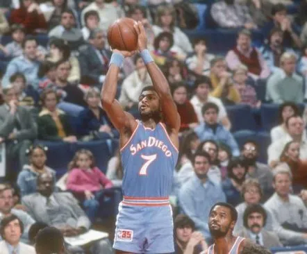 MICHAEL BROOKS San Diego Clippers 1982 NBA Throwback Basketball Jersey 