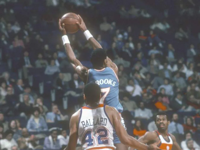 MICHAEL BROOKS San Diego Clippers 1982 NBA Throwback Basketball Jersey 