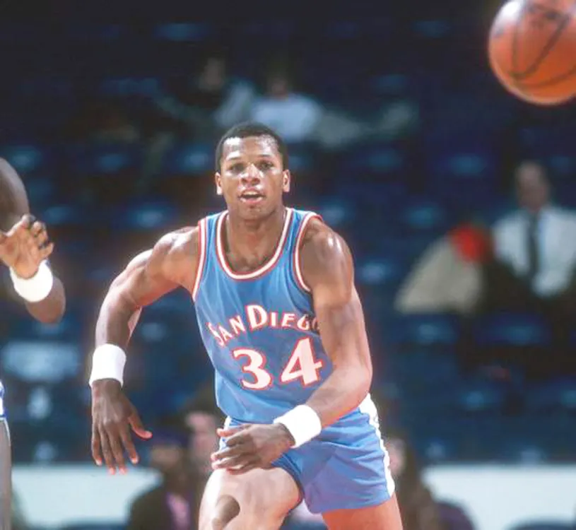 TERRY CUMMINGS San Diego Clippers 1983 NBA Throwback Basketball Jersey 