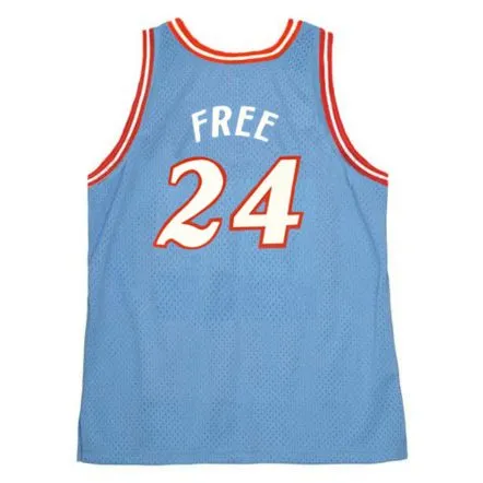 WORLD B. FREE San Diego Clippers 1980 NBA Throwback Basketball Jersey 