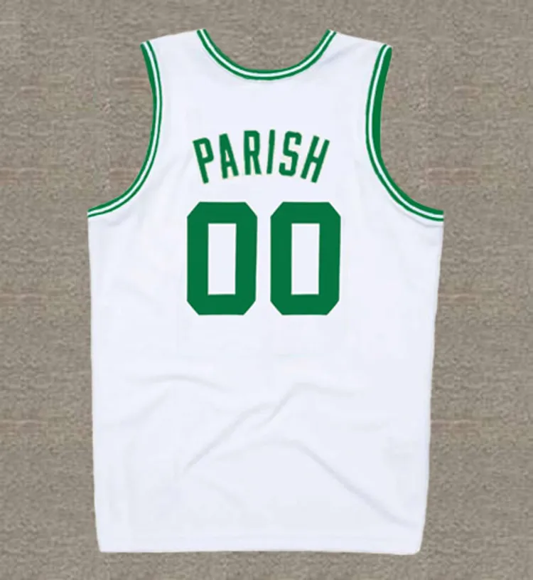 ROBERT PARISH Boston Celtics 1984 Throwback NBA Basketball Jersey 