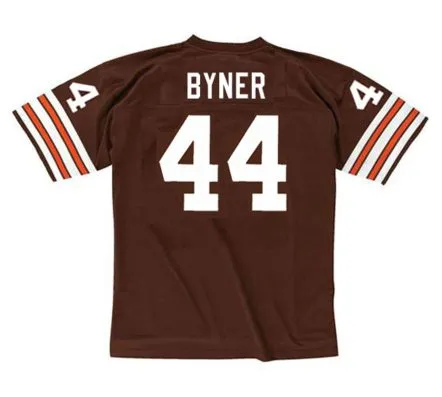 EARNEST BYNER Cleveland Browns 1987 Throwback NFL Football Jersey 