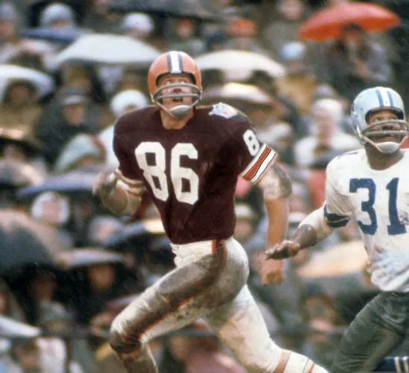 GARY COLLINS Cleveland Browns 1969 Throwback NFL Football Jersey 