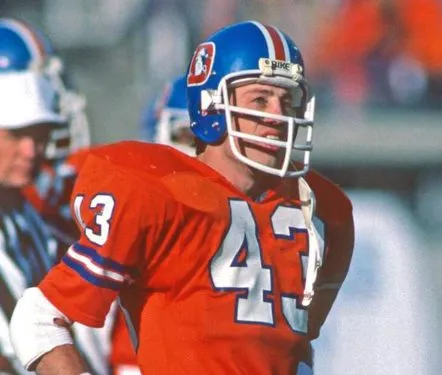 STEVE FOLEY Denver Broncos 1977 Home Throwback NFL Football Jersey 