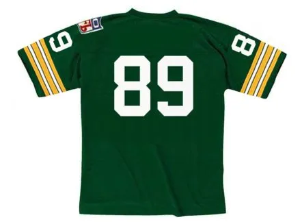 DAVE ROBINSON Green Bay Packers 1969 Throwback NFL Football Jersey 