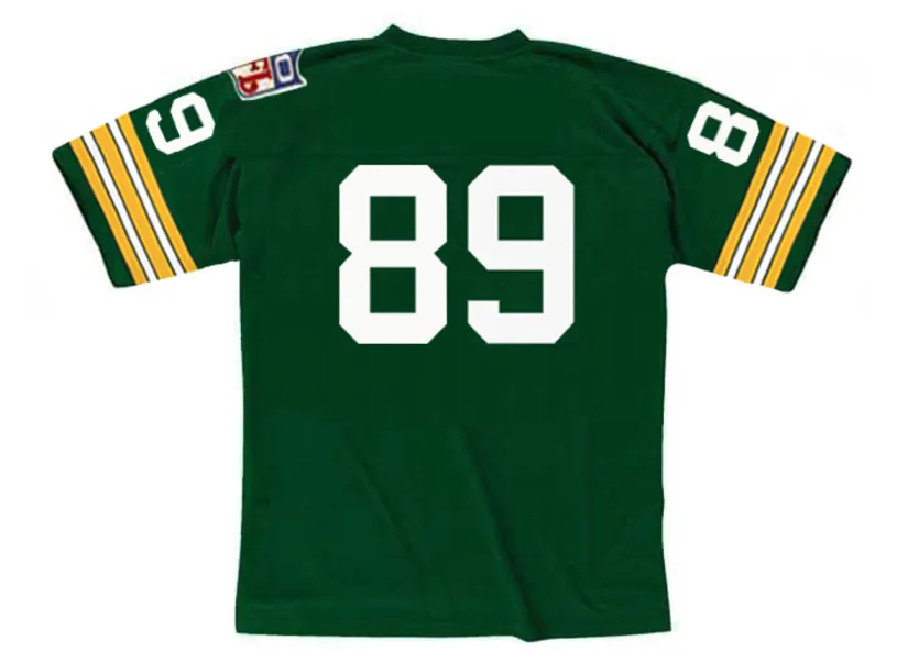 DAVE ROBINSON Green Bay Packers 1969 Throwback NFL Football Jersey 