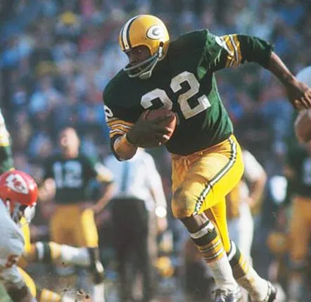 ELIJAH PITTS Green Bay Packers 1969 Throwback NFL Football Jersey 