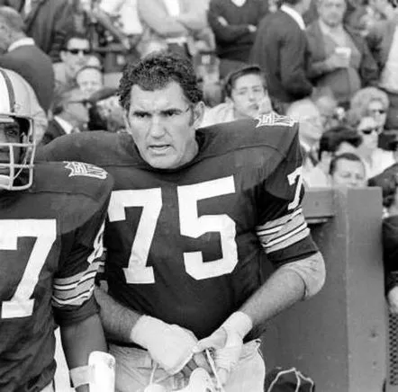 FORREST GREGG Green Bay Packers 1969 Throwback NFL Football Jersey 