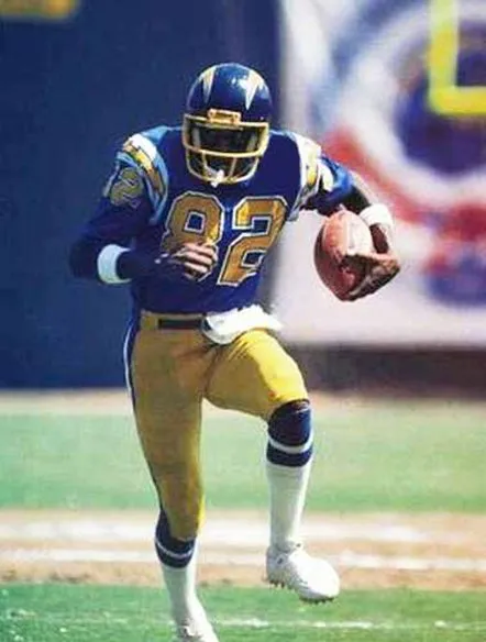 BOBBY DUCKWORTH San Diego Chargers 1983 Throwback NFL Football Jersey 