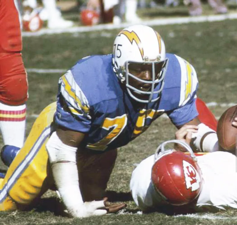 DEACON JONES San Diego Chargers 1973 Throwback NFL Football Jersey 