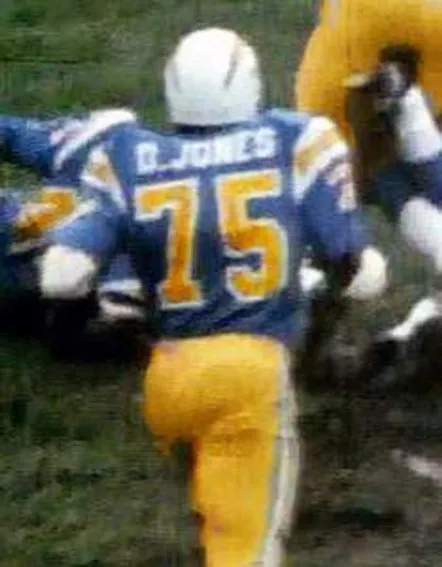 DEACON JONES San Diego Chargers 1973 Throwback NFL Football Jersey 