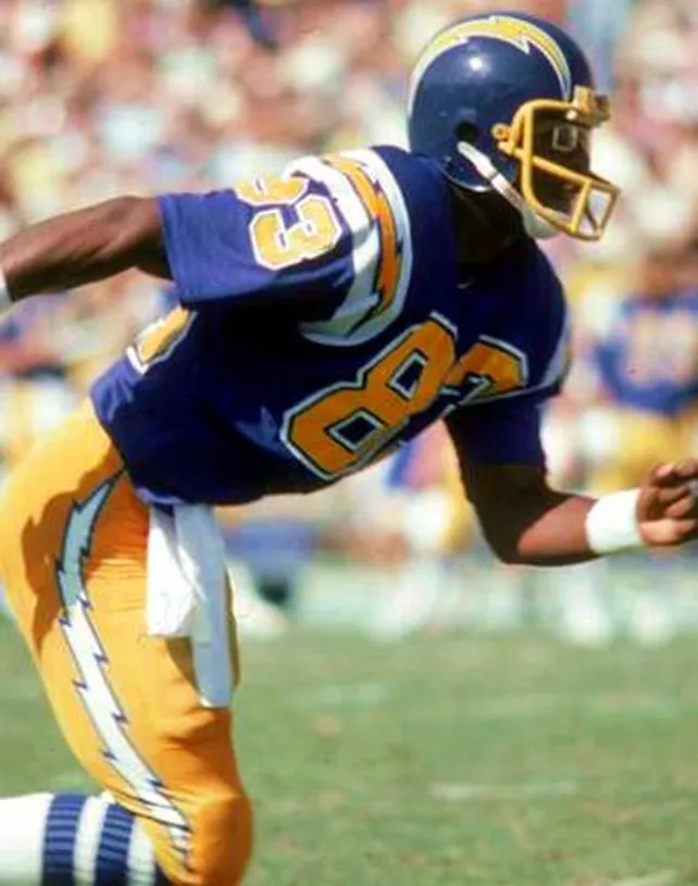 JOHN JEFFERSON San Diego Chargers 1980 Throwback NFL Football Jersey 