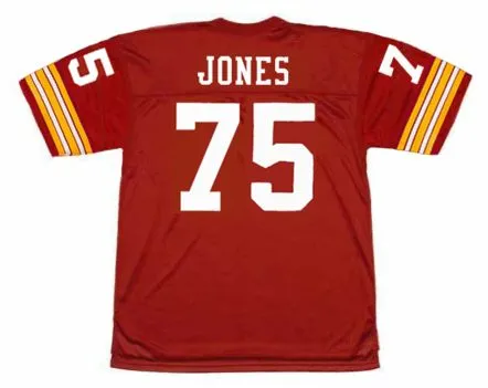DEACON JONES Washington Redskins 1974 Throwback NFL Football Jersey 