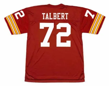 DIRON TALBERT Washington Redskins 1974 Throwback NFL Football Jersey 