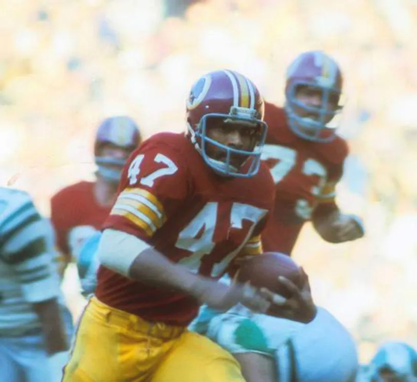 DUANE THOMAS Washington Redskins 1974 Throwback NFL Football Jersey 