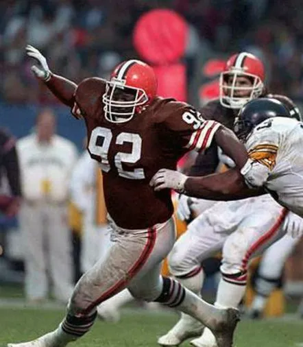 MICHAEL DEAN PERRY Cleveland Browns 1989 Throwback NFL Football Jersey 