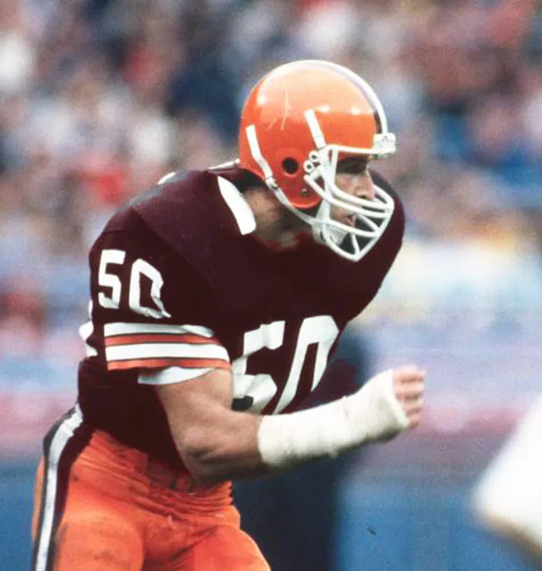 TOM COUSINEAU Cleveland Browns 1983 Throwback NFL Football Jersey 