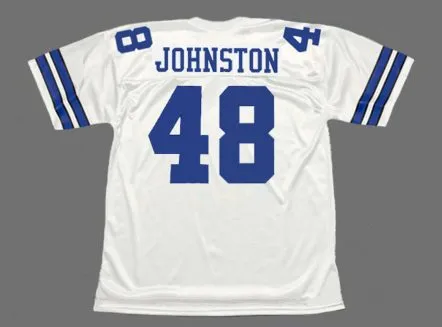 DARYL JOHNSTON Dallas Cowboys 1994 Throwback NFL Football Jersey 