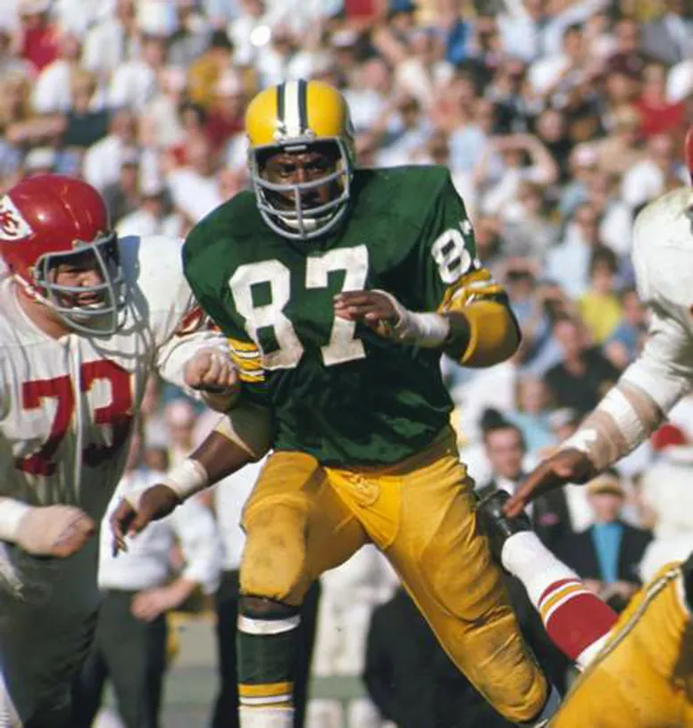 WILLIE DAVIS Green Bay Packers 1969 Throwback NFL Football Jersey 