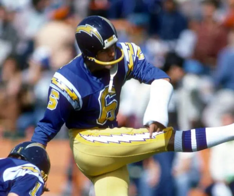 ROLF BENIRSCHKE San Diego Chargers 1982 Throwback NFL Football Jersey 